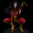 SpiderWoman_1.jpg Spider Woman - Spider Man 3D print model