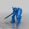 MS-07B-3_Gouf_Custom_-_Ren_fixed.png Mobile Suit Gundam UC Collection Low Poly