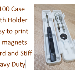 TS-100.PNG Free 3D file TS100 Case and Holder (Heavy Duty)・3D printer design to download