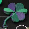 IMG_8482223.jpg Flexible Shamrock Keychain ☘️