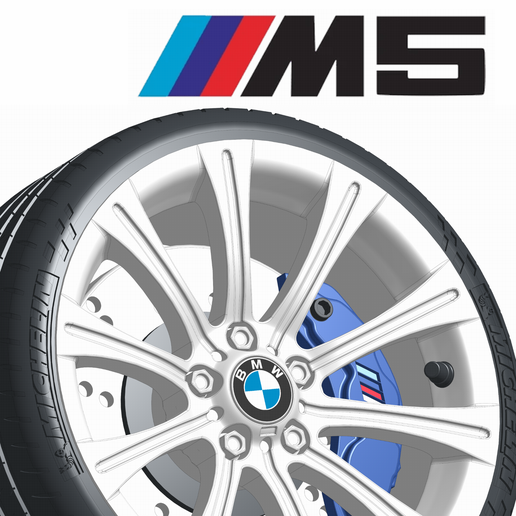 1/18 WHEEL BMW M5 E60 STYLE 166M - NISSAN NISMO R400 LMGT1 GTR / LIBERTY WALK / PORSCHE /LEXUS LS400 / BMW / FORD/ SUBARU STI WRX / MITSUBISHI EVO / AE86 / MUGEN / TYPE R / PRODRIVE /MERCEDES /
