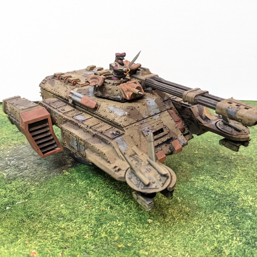 Tank Commander for space communist human auxilliaries - 3D model önizlemesi