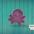 Pulpo-Bebe.jpg Pulpo Bebe Baby Octopus Cookie Cutter M2