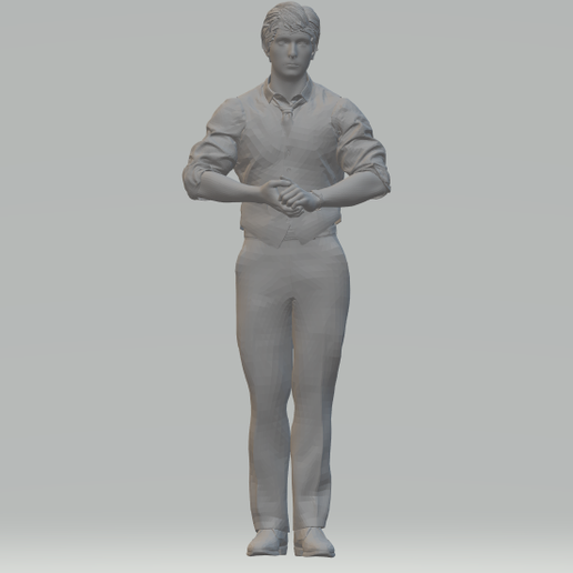 man  estatico 3D model
