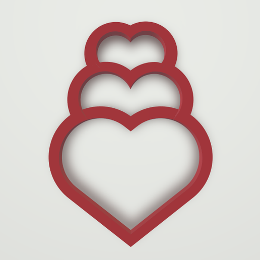 LOVE POLYMER CLAY CUTTER 3D model