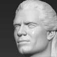 22.jpg Geralt of Rivia The Witcher Cavill bust full color 3D printing