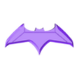 BvS Batarang Half With Holes.stl Batman V Superman Batarang