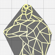 Lobo-02.png Llavero de lobo minimalista