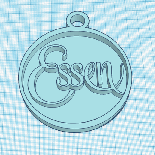 Keyring Essen / Essen Keyring 3D model