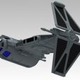 Capture.JPG Free STL file Tie Raider Star Wars fan creation 3.75" Action figures・Object to download and to 3D print