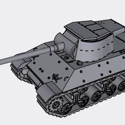 47D7B4E6-A8B0-491B-8C42-A8F4B0C0E393.jpeg Free 3D file M36 Jackson tank hunter・3D printer model to download