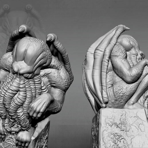 7.png Modèle 3D de Cthulhu