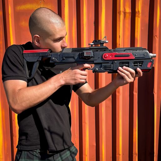 ⭐ ST-W48 Blaster Star Wars Gun Prop Replica Rifle・ 3D File for 3D ...