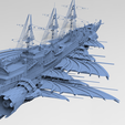 untitled.876.png OBJ file Airship Huge Ship・Design to download and 3D print