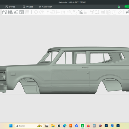 1978 International Scout Rallye, hollow body, clean interior, rc trucks, crawlers scale models