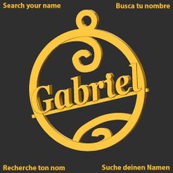 Gabriel.jpg Fichier STL Gabriel・Modèle à télécharger et à imprimer en 3D