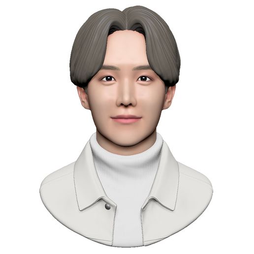 👤 BTS J-Hope・ STL File for ・Cults