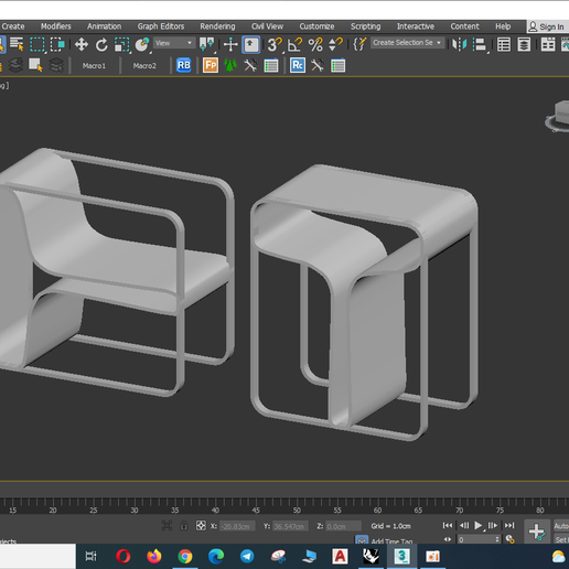 Chair-1007-10.png Datei DWG Stuhl 1007 3D-Modell・Design für 3D-Drucker zum herunterladen, sunriseHA