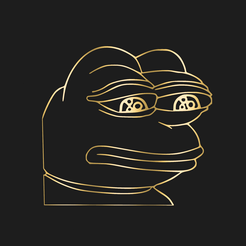 ReallyGoldenFrog.png STL-Datei Trauriger goldener Pepe der Frosch・3D-Druckvorlage zum Herunterladen