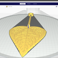 View Settings tensions Preferences Help Uline @lUle) PREPARE cau oO Anycubic Predator Pen © ceneceus = Anycubic_D_Cust...Normal-0.2mm Object list Z app 154, e@angd Sunflower | 3D Printable Sunflower ©