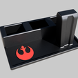 Rebel-Plus-3.png SW Rebel / Imperial Themed Pistol and magazine stand safe organizer