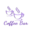 Coffee Bar Cup 01.STL Coffee Bar Sing