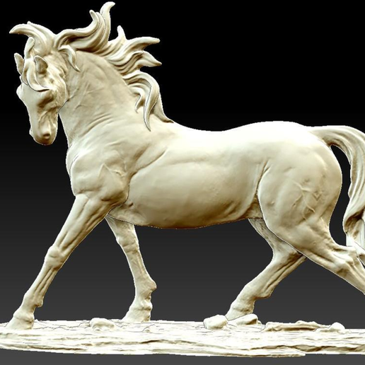 Horse 3D printing3.png Caballo