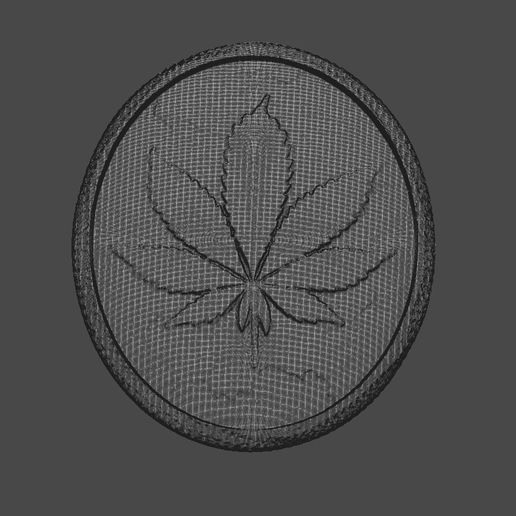 Marihuana leaf wireframe.jpg Marihuana leaf