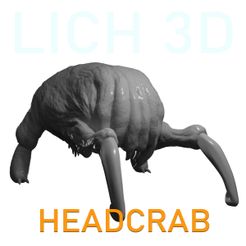 headcrab-classic-3d-print-printer-stl.jpg Headcrab classic version half life 2