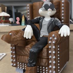 その他 Beast Mode Bugs Bunny Robo 🪨 Bugs Bunny - Rockstar - Bugs Bunny Metal Vibes V2 - Vibrações