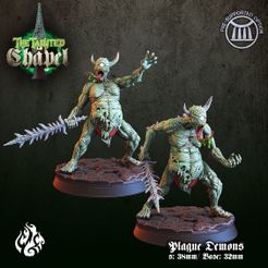 Plague-Demons.jpg Fichier 3D Démons de la peste・Objet pour impression 3D à télécharger