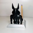 DSC01715.JPG PEN HOLDER, ANUBIS