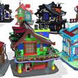 PORTADA-COLLECTION.jpg MAISON 2 HOUSE HOME CHILD CHILDREN'S PRESCHOOL TOY 3D MODEL KIDS TOWN KID Cartoon Building 5