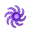 Octopus_v5.5_spiral.stl Télécharger fichier STL gratuit Mini-pieuvre mignonne • Plan pour imprimante 3D, mcgybeer