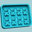 be6.png Jelly Candy Bear Molding - Gummy Mould