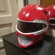 IMG_20190702_191318.jpg Free STL file Power ranger red headset・3D printing idea to download
