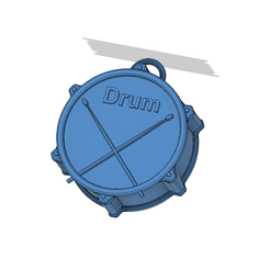 RULLANTE_PORTACHIAVE-v2.png Snare drum keychain