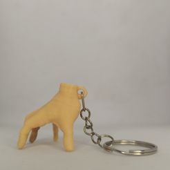 IMG_20230224_183226-1.jpg STL file Thing crazy addams keychain・3D printer design to download