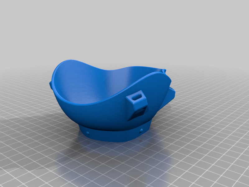 covid_mask.png Download free STL file COVID-19 MASK (Easy-to-print, no support, filter required) • 3D printable object, lafactoria3d