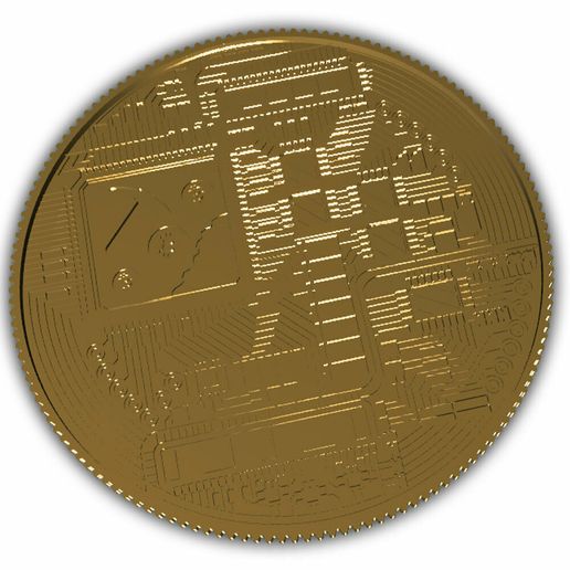 🪙 Bitcoin・ STL File for ・Cults