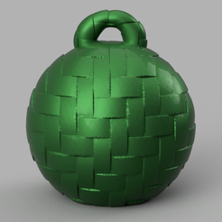 7 rendu 1.png Fichier STL gratuit Boule de noel・Design à télécharger et à imprimer en 3D