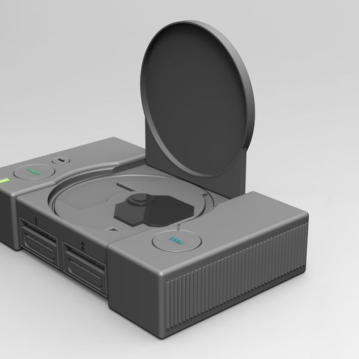 3D file Play Station 1 Or Ps1 Fat Clock - Clock Play Station 1 or PS1 ...