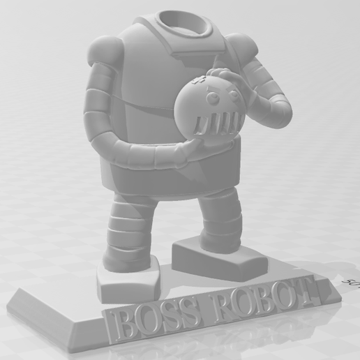 goldorak " le robot de boss " 3D model