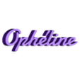 Ophéline.stl Ophéline
