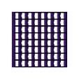 neomatrix-grid.stl NeoMatrix Square LED Pixel Display