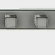 fishingrodholderv2-2.JPG Archivo STL gratis Soporte para cañas de pescar con agujeros para tornillos・Objeto para impresora 3D para descargar