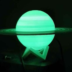 real-2-saturn-lamp.jpg Fichier STL Lampe Saturne 10 cm "Lampara saturno" (lampe Saturne)・Design à télécharger et à imprimer en 3D, rodrigoprh
