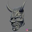 09.JPG Hannya Mask -Satan Mask - Demon Mask for cosplay