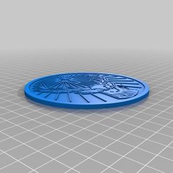 Jägermeister.jpg STL file Jägermeister Coasters・3D print model to download