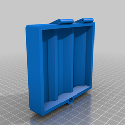Bottom.png Download free STL file Yato Impact Socket case • 3D printing template, RaduMe